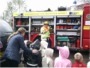 Dennis the fire engine (and crew)