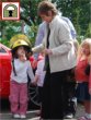 A fire engine visited Moorland Nursery School