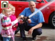 A fire engine visited Moorland Nursery School