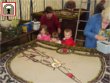 We draw a picture on the clay