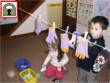 Hey, it might be a Nursery School but the chores still have to be done!